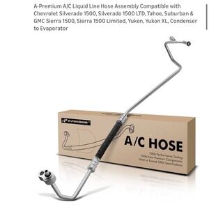 A-Premium A/C Liquid Line Hose Assembly for Chevy Silverado GMC Sierra Yukon